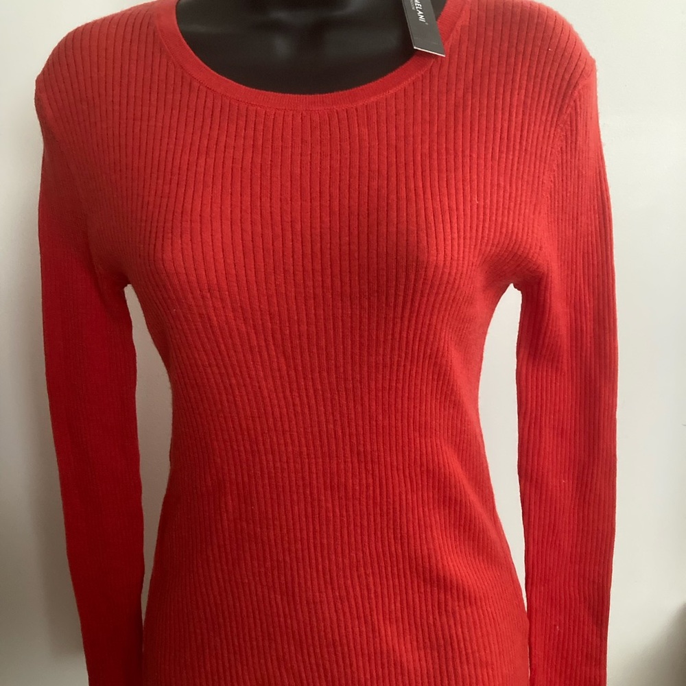Antonio Melani rib knit shirt